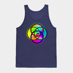 Plural Rings "Rabbit Hole" Design Tank Top